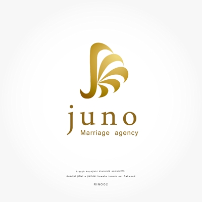 結婚相談所「juno」様のロゴ