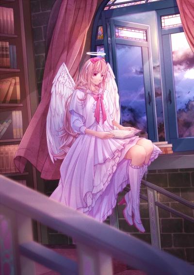窓辺の天使