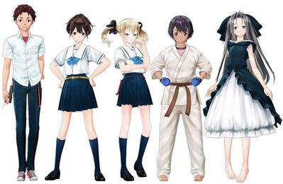 ROBOTICS;NOTES 3Dキャラクター用テクスチャペイント協力