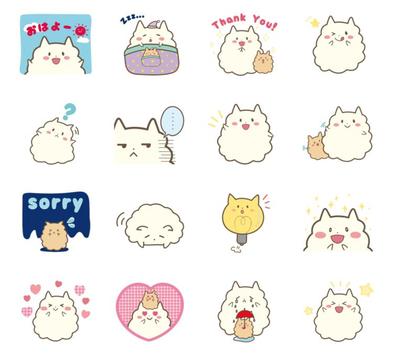オリジナルキャラクターLINEスタンプ