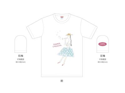 オリジナルイラストでTシャツ