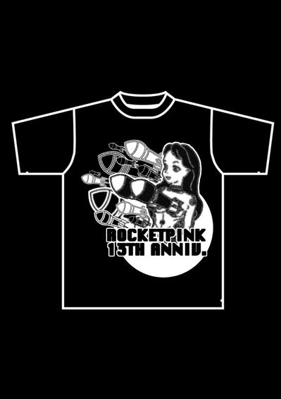 ライブハウスロケットピンク 13周年記念Tシャツ