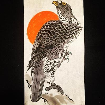 鷹浮世絵