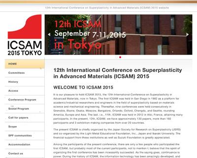 ICSAM 2015