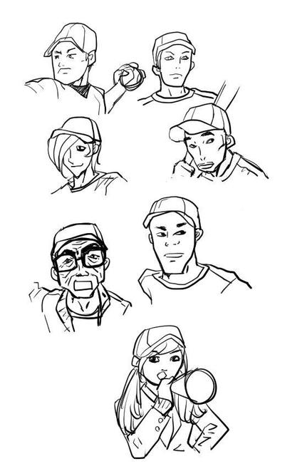 へたうま漫画風キャラクター