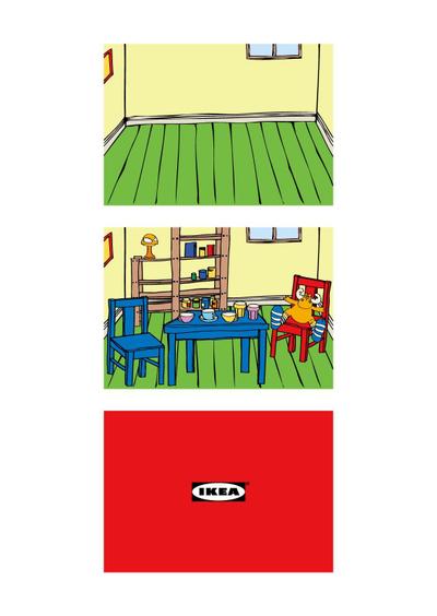 IKEA シールB