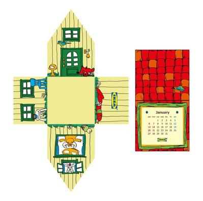IKEA BOX型 カレンダー