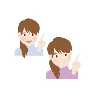 チラシに配置するためのイラスト