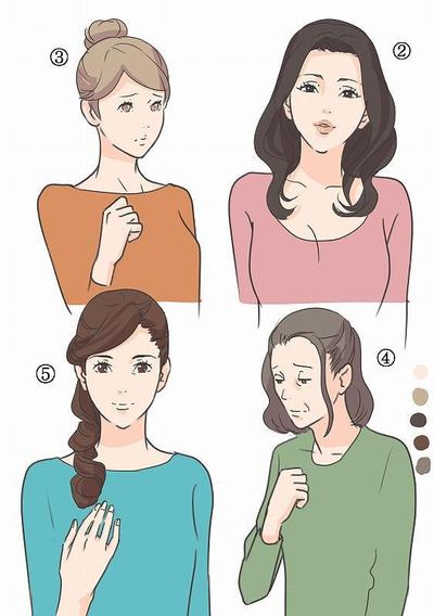 女性サイト用アイコンサンプル