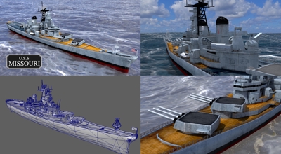 ACE OF SEAFOOD　 戦艦モデル