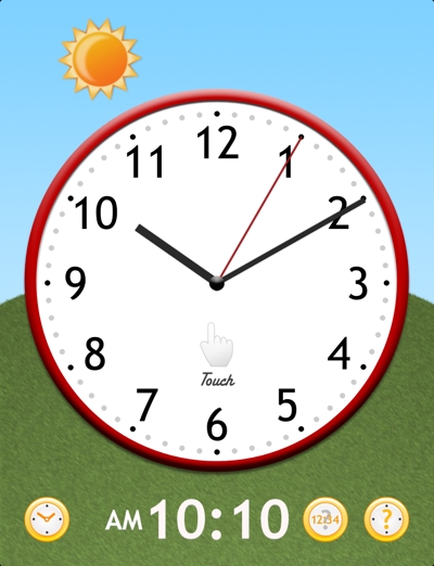 iPadアプリ Feel Clock