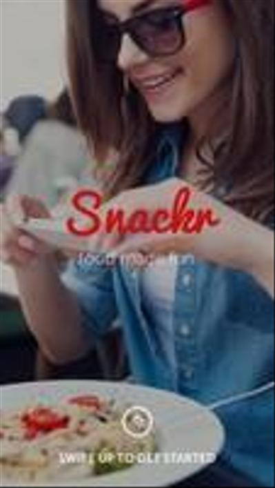 飲食店の検索アプリ（Snackr）