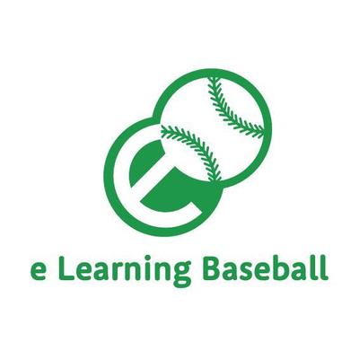 e Learning baseballのロゴデザイン