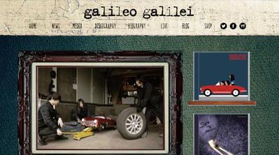 Galileo Galilei オフィシャルサイト