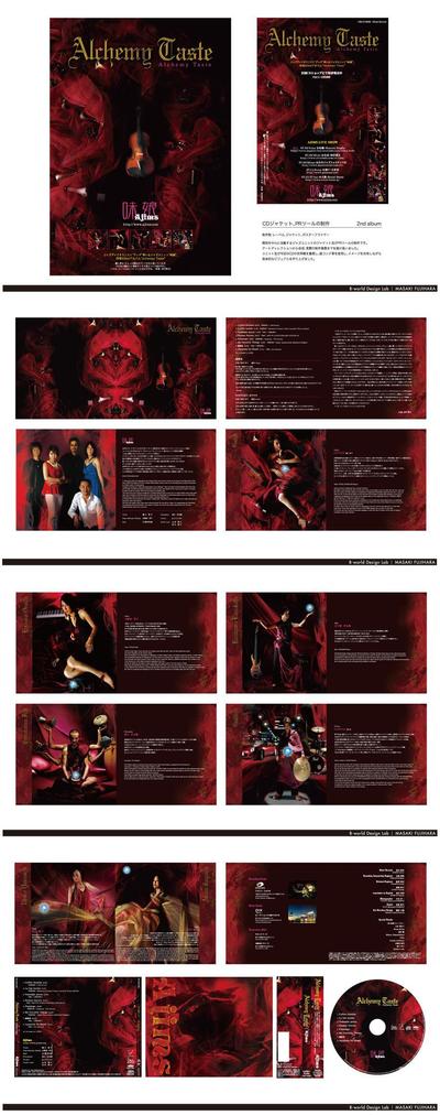 ジャズバンドのCDジャケット等