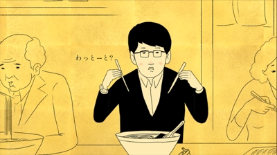 福岡の銘菓ブランド如水庵 の新商品「とっとーと」の広告CM用イラストレーション制作