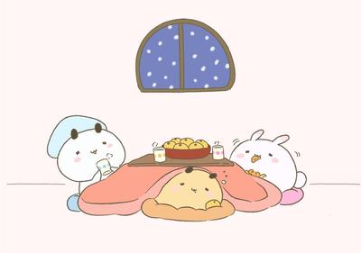 こたつぬくぬく