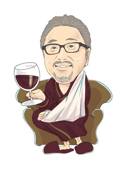 似顔絵（壮年・男性）