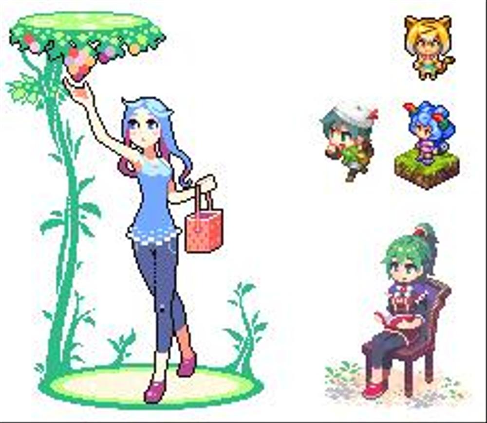 ドット絵 ポートフォリオ詳細 Shibairo02 デザイナー クラウドソーシング ランサーズ