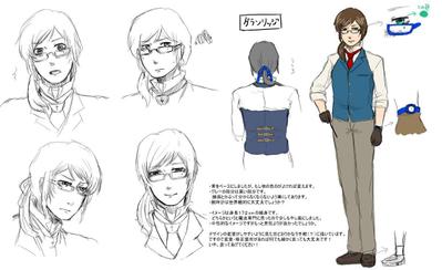同人ゲームキャラクターデザイン１