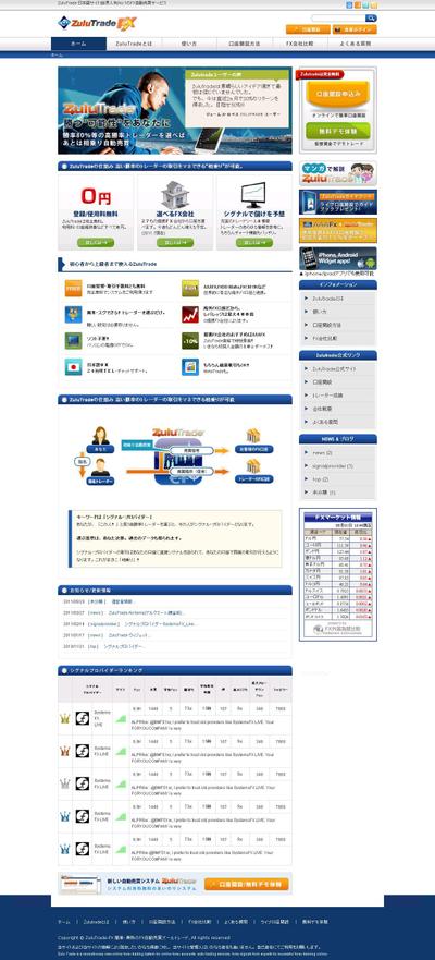 FX関連CMSサイト　wordpress