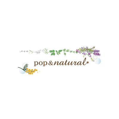 Pop&amp;amp;amp;natural様　ロゴ制作