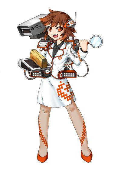 検査機器擬人化