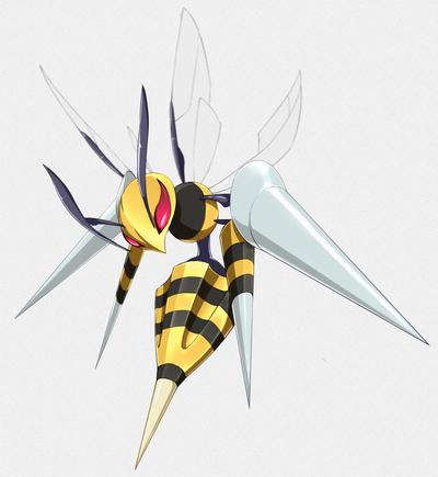 ポケットモンスター版権イラスト（スピアー）