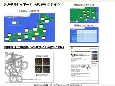 デジタルサイネージ＆税理士事務所WEBサイト制作