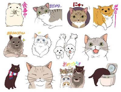 LINEスタンプサンプル