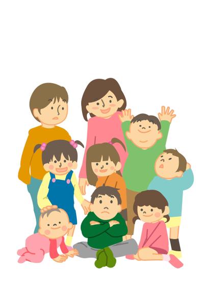 子供たちイラスト