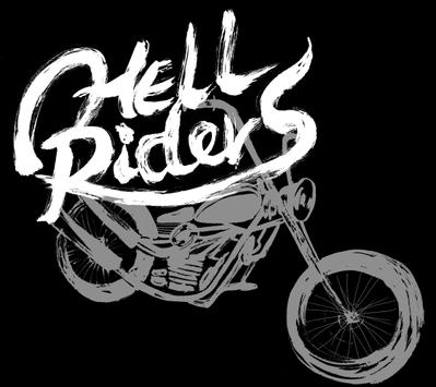 バンド　Hell Riders　のロゴ制作