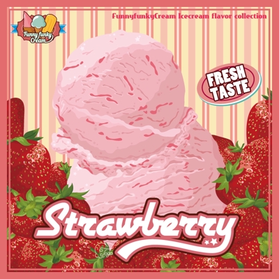 アイスクリーム　Strawberry