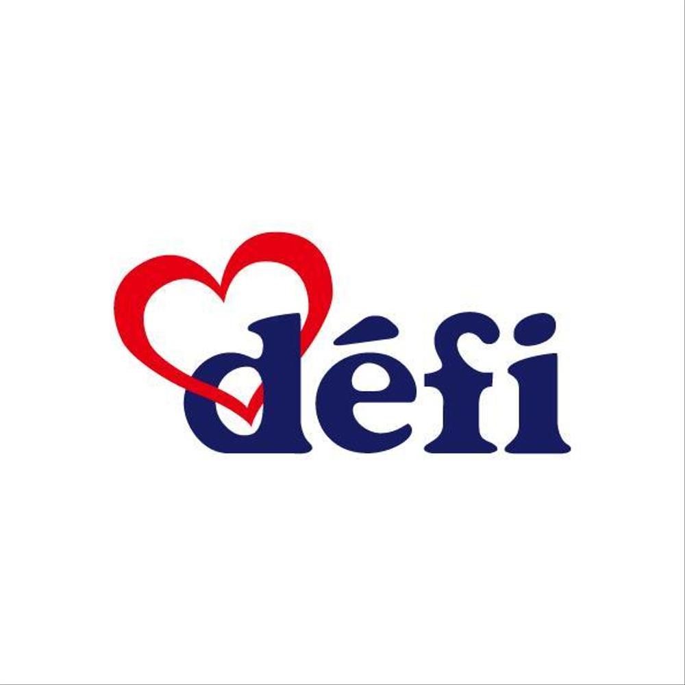 「dēfi」のロゴ作成 