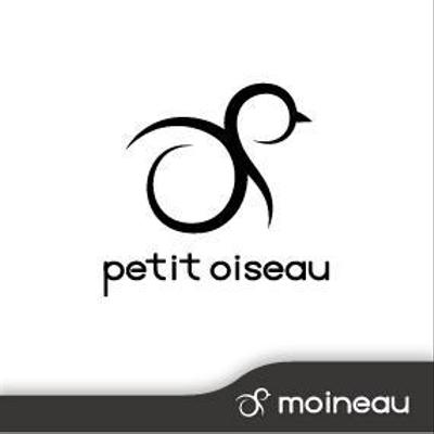 自転車のブランド「petit oiseau」様ロゴ作成
