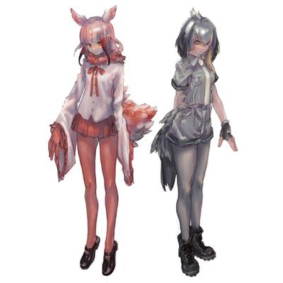 けもの立ち絵