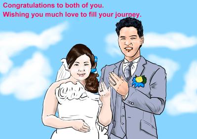 結婚記念写真２