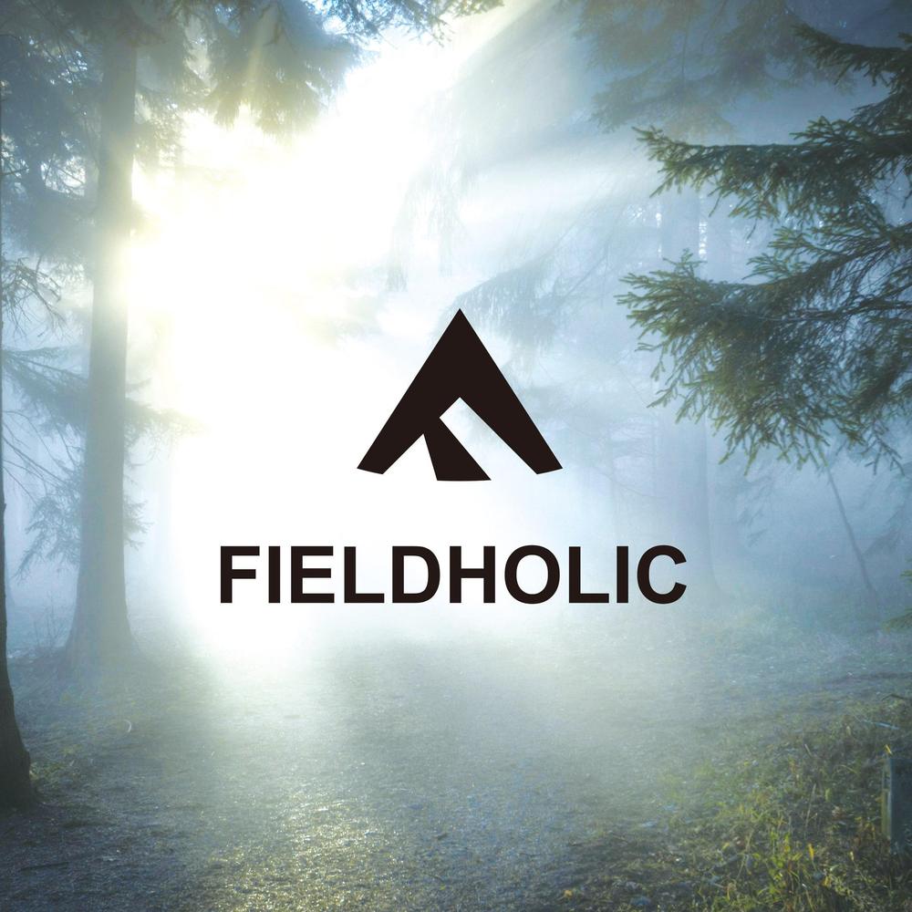 高級感のあるアウトドア用品販売「FIELDHOLIC」のロゴ