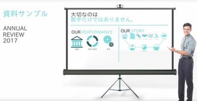 Annual Review資料サンプルPrezi、Powerpoint/Keynoteと一味違った