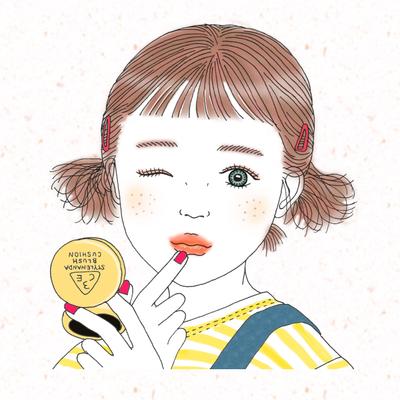 3CEを使ったメイクイラスト