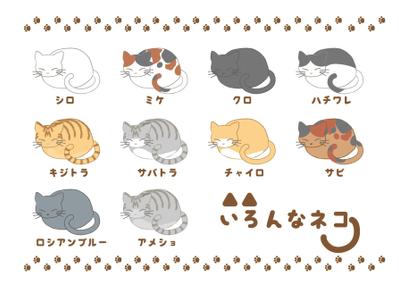 猫のイラスト