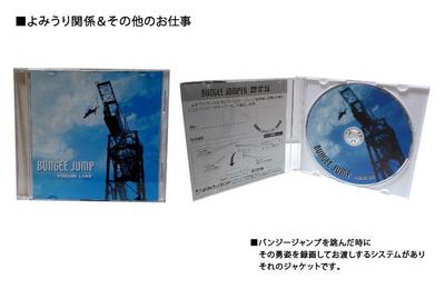 バンジージャンプ映像記録用DVDジャケット