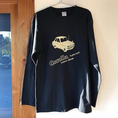 カローラのTシャツデザイン