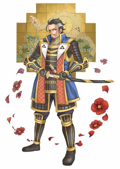 戦国武将イラスト