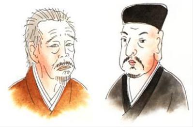 芭蕉・一休似顔絵