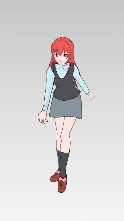 MMDサンプルモデル