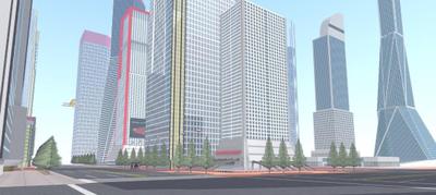 Futuristic city
