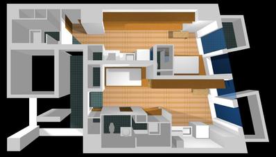 賃貸マンションの間取図作成