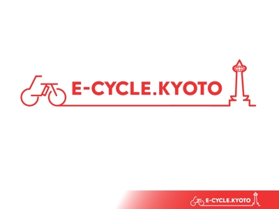 京都駅徒歩2分のレンタサイクル専門店のロゴ制作ー01