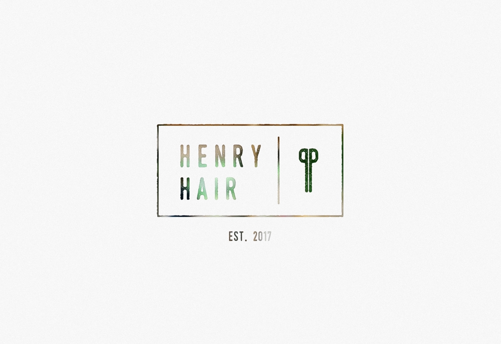 HENRY HAIR丨ロゴ作製